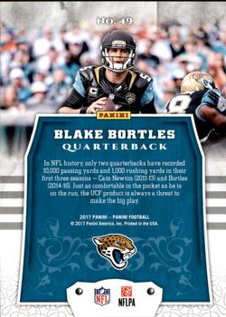 2017 Panini - Red #49 Blake Bortles Back