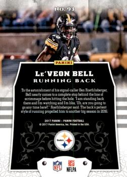 2017 Panini - Red #93 Le'Veon Bell Back