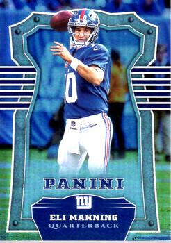 2017 Panini - Shining Armor Rainbow Foil #45 Eli Manning Front