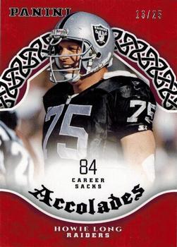2017 Panini - Accolades Red #AC-HL Howie Long Front