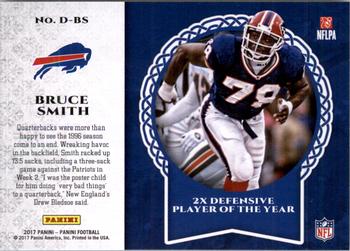 2017 Panini - Decorated #D-BS Bruce Smith Back