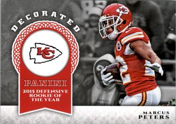 2017 Panini - Decorated #D-MP Marcus Peters Front
