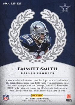 2017 Panini - Legends of the Shield #LS-ES Emmitt Smith Back