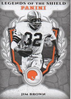 2017 Panini - Legends of the Shield #LS-JB Jim Brown Front