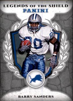 2017 Panini - Legends of the Shield #LS-BS Barry Sanders Front
