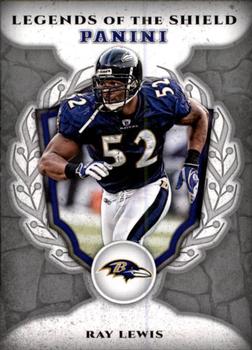 2017 Panini - Legends of the Shield #LS-RL Ray Lewis Front
