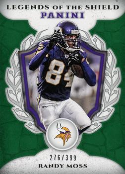 2017 Panini - Legends of the Shield Green #LS-RM Randy Moss Front