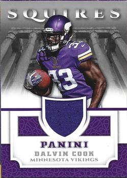 2017 Panini - Squires Jersey #SQ-DC Dalvin Cook Front