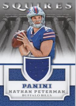 2017 Panini - Squires Jersey #SQ-NP Nathan Peterman Front
