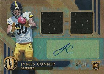 2017 Panini Gold Standard - Rookie Jersey Autographs Double #265 James Conner Front