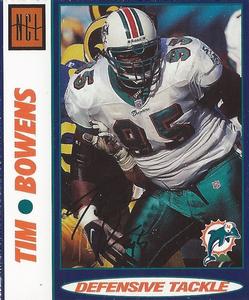 1999 Norwegian Cruise Line Miami Dolphins #NNO Tim Bowens Front