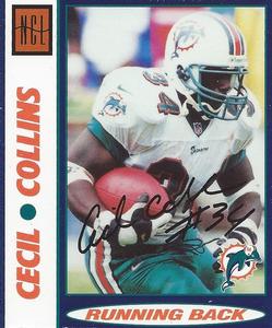 1999 Norwegian Cruise Line Miami Dolphins #NNO Cecil Collins Front