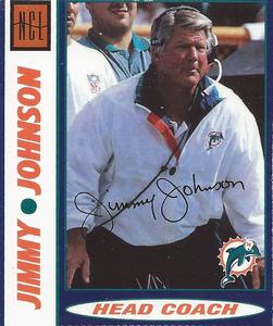 1999 Norwegian Cruise Line Miami Dolphins #NNO Jimmy Johnson Front