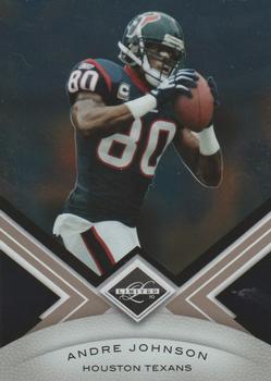 2010 Panini Limited #38 Andre Johnson  Front