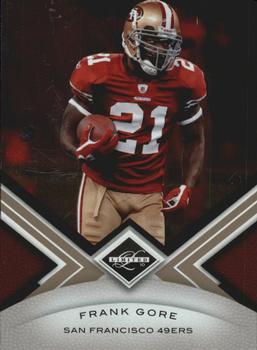2010 Panini Limited #83 Frank Gore  Front