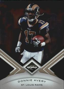 2010 Panini Limited #90 Donnie Avery  Front