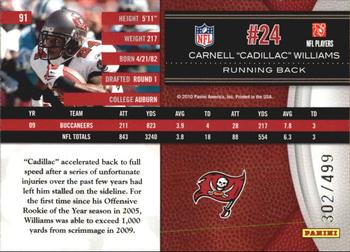 2010 Panini Limited #91 Carnell 