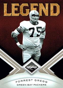 2010 Panini Limited #122 Forrest Gregg  Front