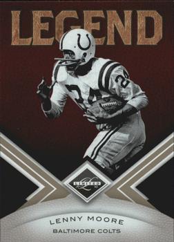 2010 Panini Limited #137 Lenny Moore  Front