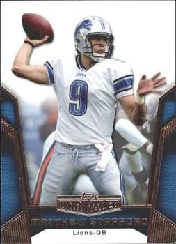 2010 Topps Unrivaled #3 Matthew Stafford  Front