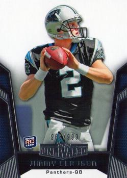2010 Topps Unrivaled #118 Jimmy Clausen  Front