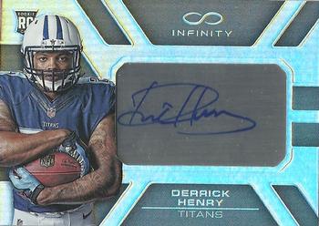 2016 Panini Infinity - RPS Rookie Autographs Chrome #192 Derrick Henry Front