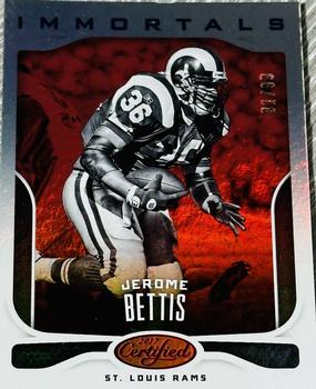 2017 Panini Certified - Mirror Red #114 Jerome Bettis Front