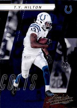 2017 Panini Absolute #2 T.Y. Hilton Front