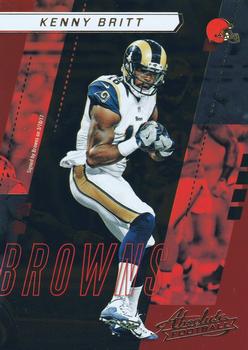2017 Panini Absolute #10 Kenny Britt Front