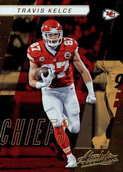 2017 Panini Absolute #24 Travis Kelce Front