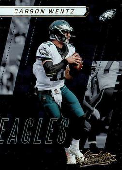 2017 Panini Absolute #65 Carson Wentz Front