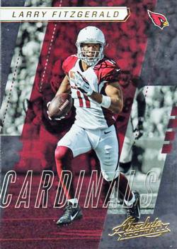 2017 Panini Absolute #81 Larry Fitzgerald Front