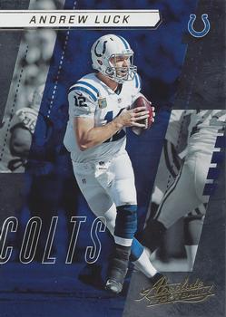 2017 Panini Absolute #90 Andrew Luck Front