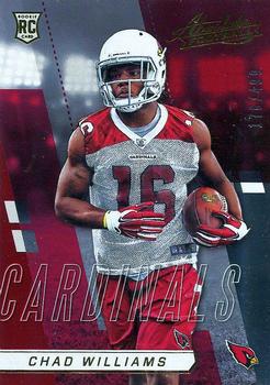 2017 Panini Absolute #176 Chad Williams Front