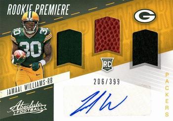 2017 Panini Absolute #222 Jamaal Williams Front