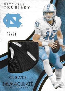 2017 Panini Immaculate Collection Collegiate - Immaculate Cleats #5 Mitchell Trubisky Front