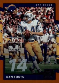 2017 Donruss - Jersey Number #6 Dan Fouts Front