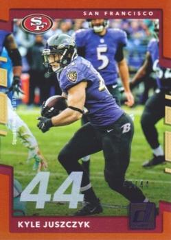 2017 Donruss - Jersey Number #234 Kyle Juszczyk Front