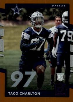 2017 Donruss - Jersey Number #362 Taco Charlton Front