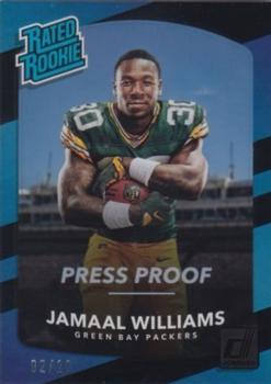 2017 Donruss - Press Proof Black #317 Jamaal Williams Front