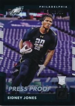 2017 Donruss - Press Proof Black #351 Sidney Jones Front