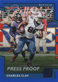 2017 Donruss - Press Proof Blue #148 Charles Clay Front