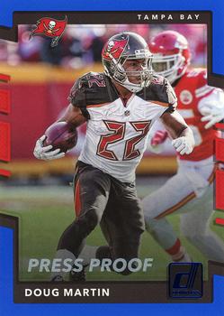 2017 Donruss - Press Proof Blue #195 Doug Martin Front