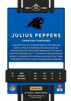 2017 Donruss - Press Proof Blue #235 Julius Peppers Back