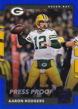 2017 Donruss - Press Proof Blue #251 Aaron Rodgers Front