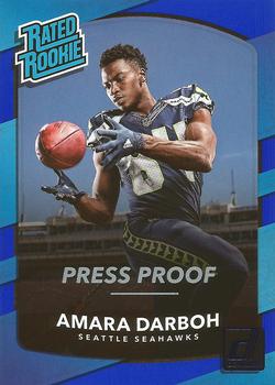 2017 Donruss - Press Proof Blue #307 Amara Darboh Front