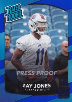 2017 Donruss - Press Proof Blue #309 Zay Jones Front