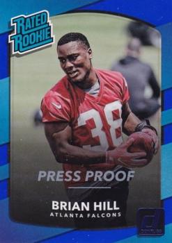 2017 Donruss - Press Proof Blue #310 Brian Hill Front