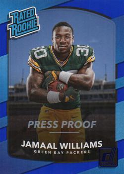 2017 Donruss - Press Proof Blue #317 Jamaal Williams Front