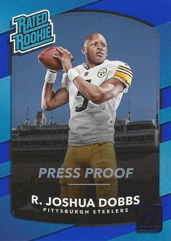 2017 Donruss - Press Proof Blue #331 R. Joshua Dobbs Front